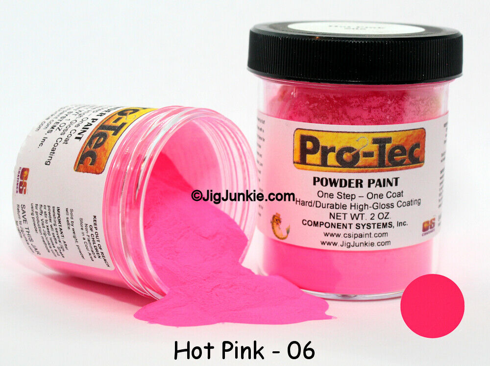 Pro-Tec Powder Paint - DISCO COLORS, Color Choice - Jig and spoon
